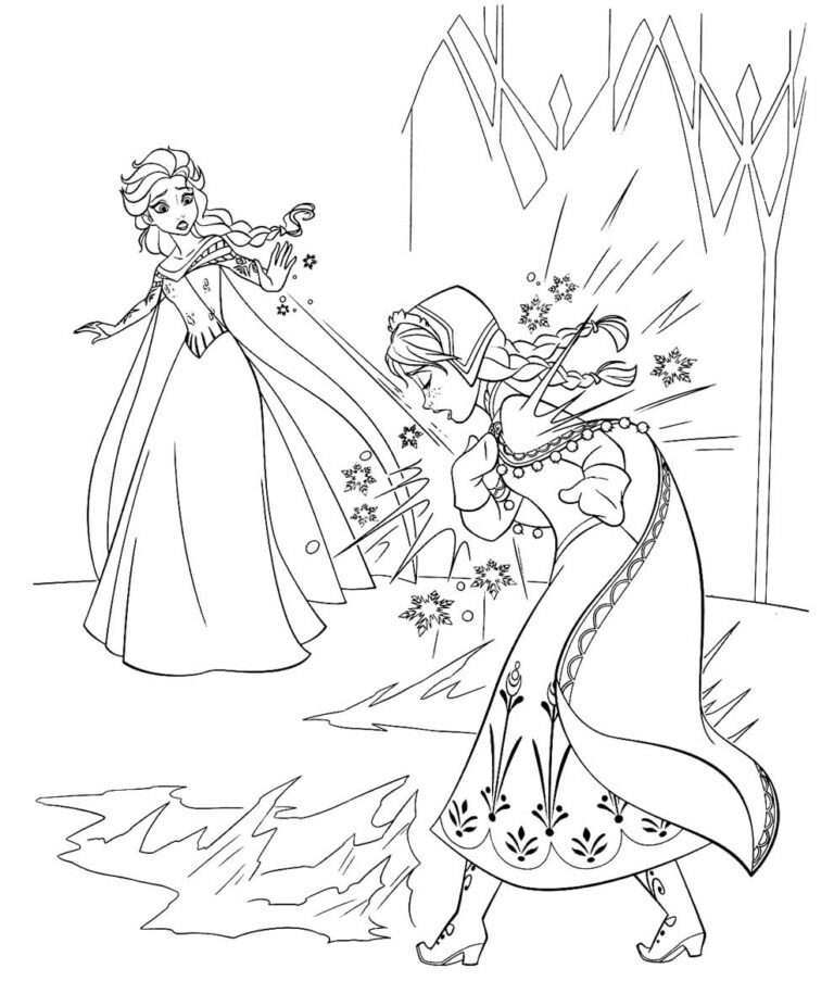 Desenhos Para Colorir Da Frozen Dicas Pr Ticas