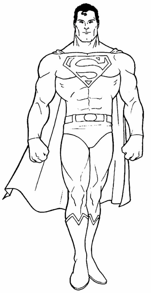 Desenhos Do Super Homem Para Colorir Dicas Pr Ticas