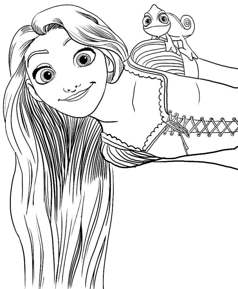 Desenhos Para Colorir Da Rapunzel Dicas Pr Ticas