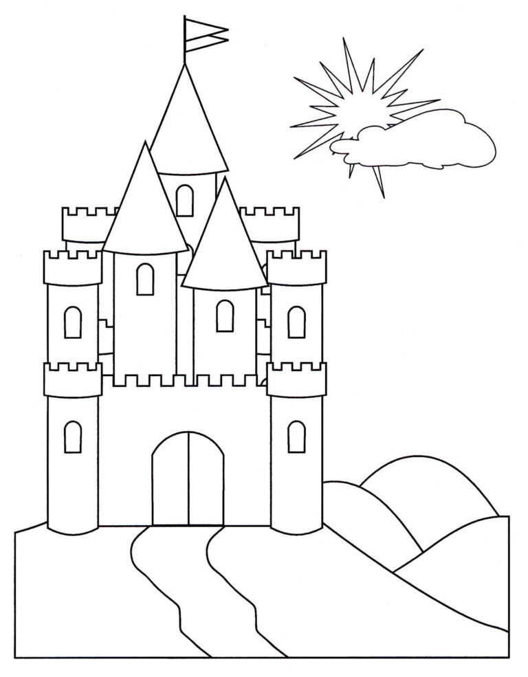 Desenhos De Castelo Para Imprimir E Colorir Dicas Pr Ticas