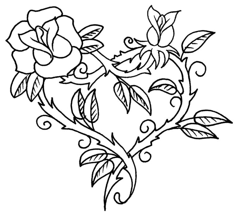 50 Desenhos de Rosa para colorir Dicas Práticas
