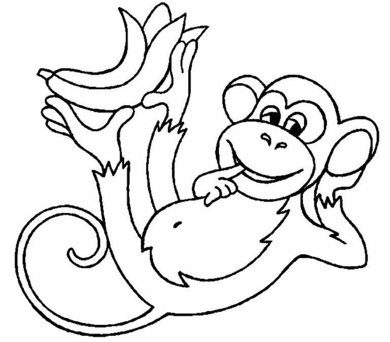 Desenhos De Macaquinho Para Colorir Dicas Pr Ticas