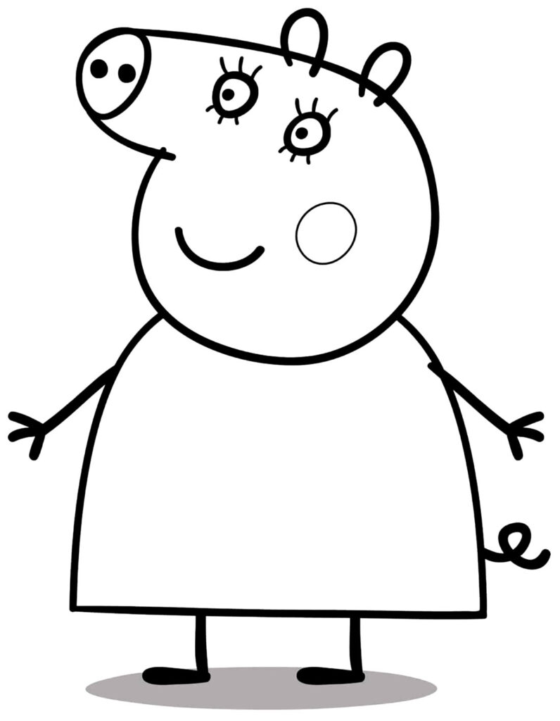 30 Desenhos para colorir da Peppa Pig Dicas Práticas