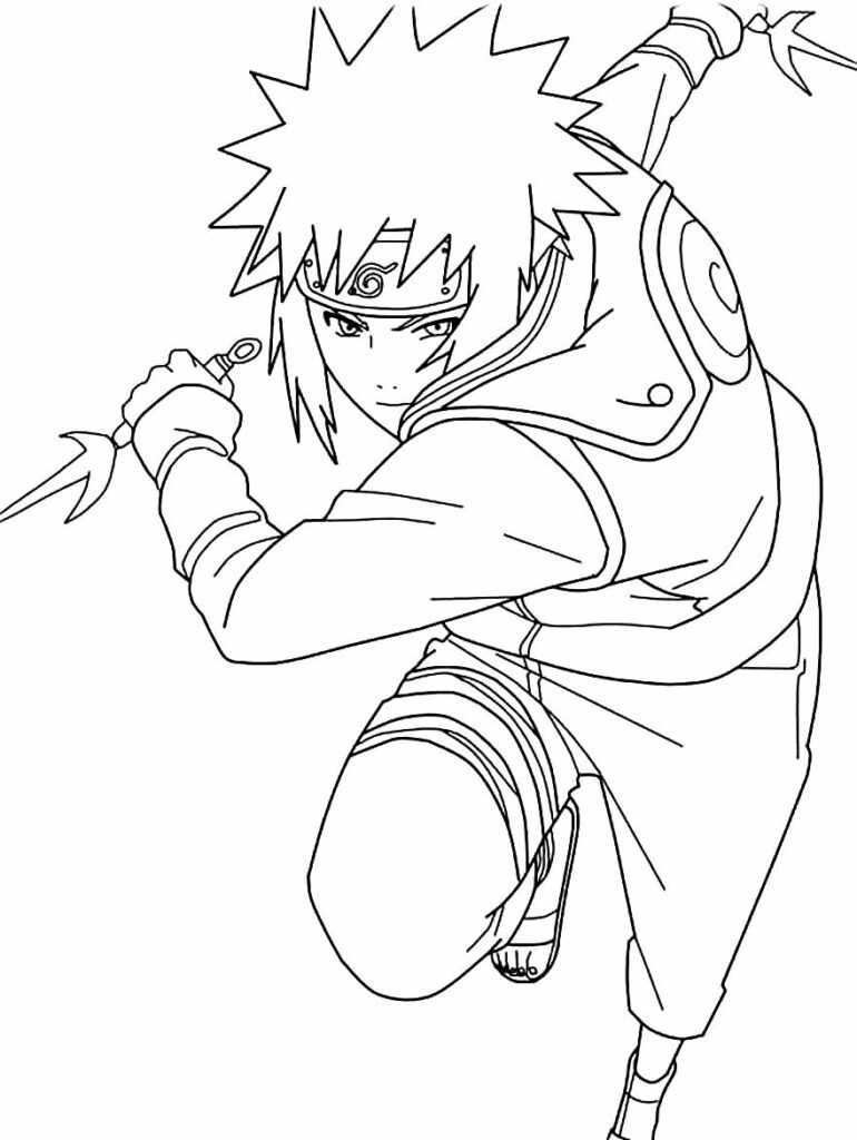 Desenhos para colorir de Naruto Dicas Práticas