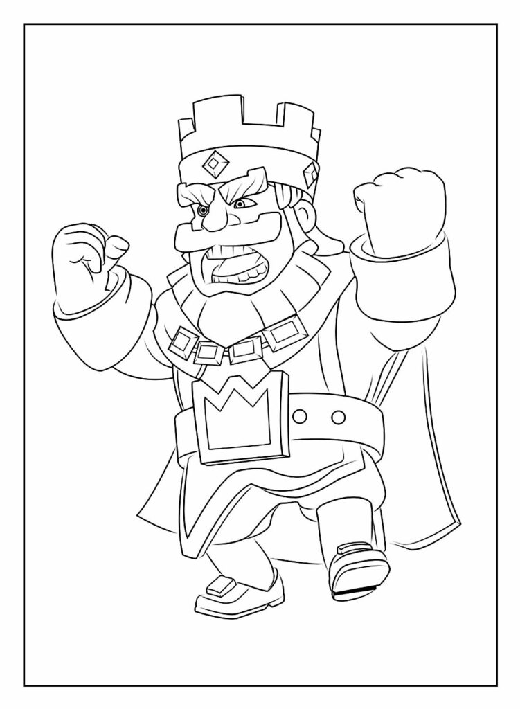 Desenhos Para Colorir De Clash Royale Dicas Pr Ticas