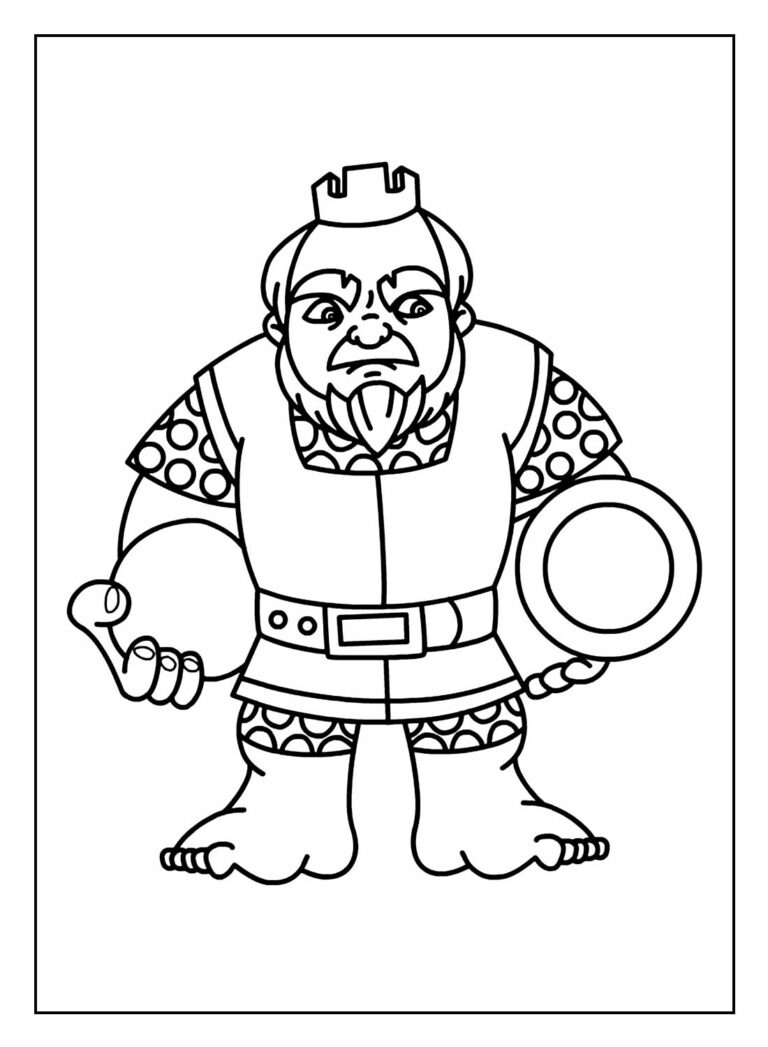 Desenhos Para Colorir De Clash Royale Dicas Pr Ticas