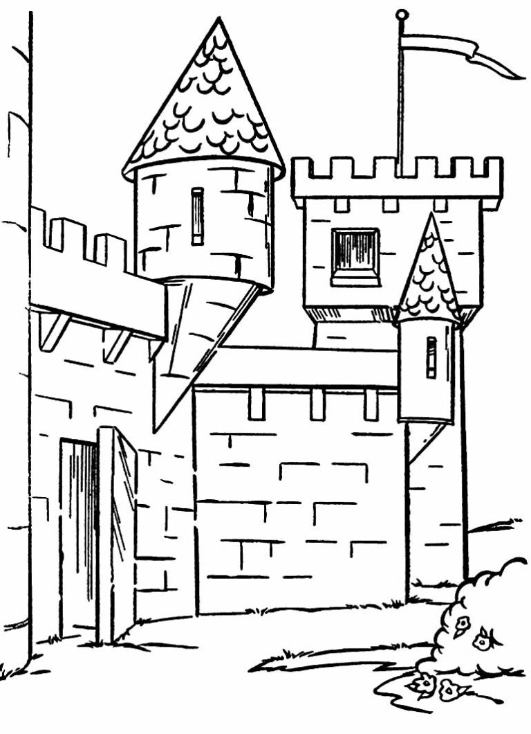 50 Desenhos de Castelo para imprimir e colorir Dicas Práticas