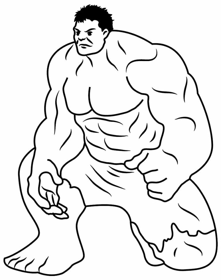 Desenhos Para Colorir Do Hulk Dicas Pr Ticas