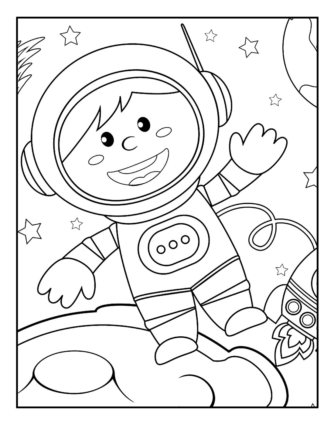 Desenhos De Astronauta Para Colorir Dicas Pr Ticas