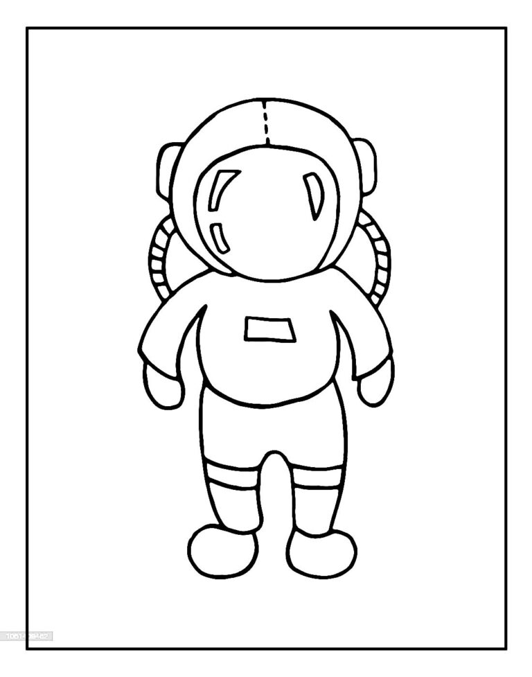 Desenhos De Astronauta Para Colorir Dicas Pr Ticas