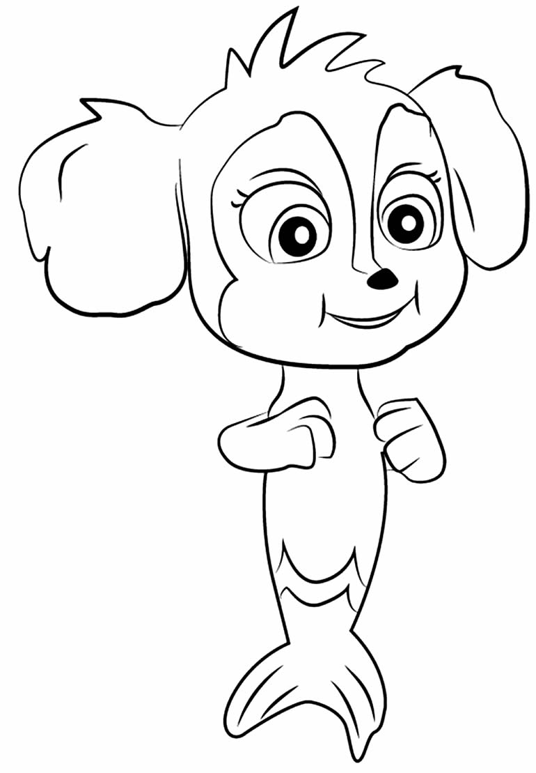 Desenhos da Patrulha Canina para colorir