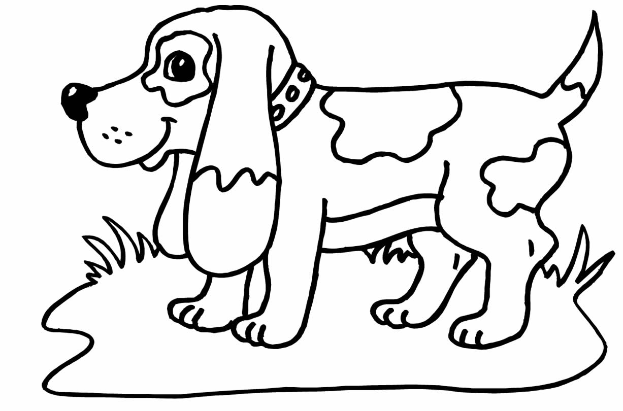 Desenho Para Colorir cachorro - Imagens Grátis Para Imprimir - img 17537