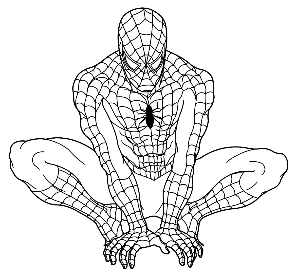 Desenhos lindos de Homem-Aranha