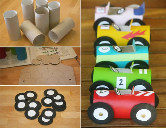 Ideias de brinquedos com rolo de papel higiênico