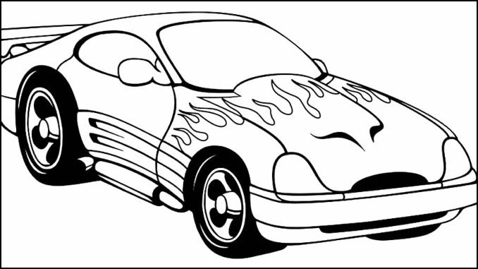 Desenhos de Carros para colorir, jogos de pintar e imprimir #2  Carros  para colorir, Desenhos de carros, Páginas para colorir