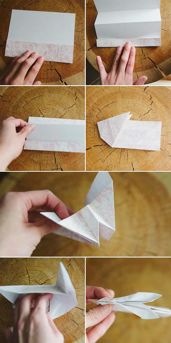 Coelhinho de papel com origami