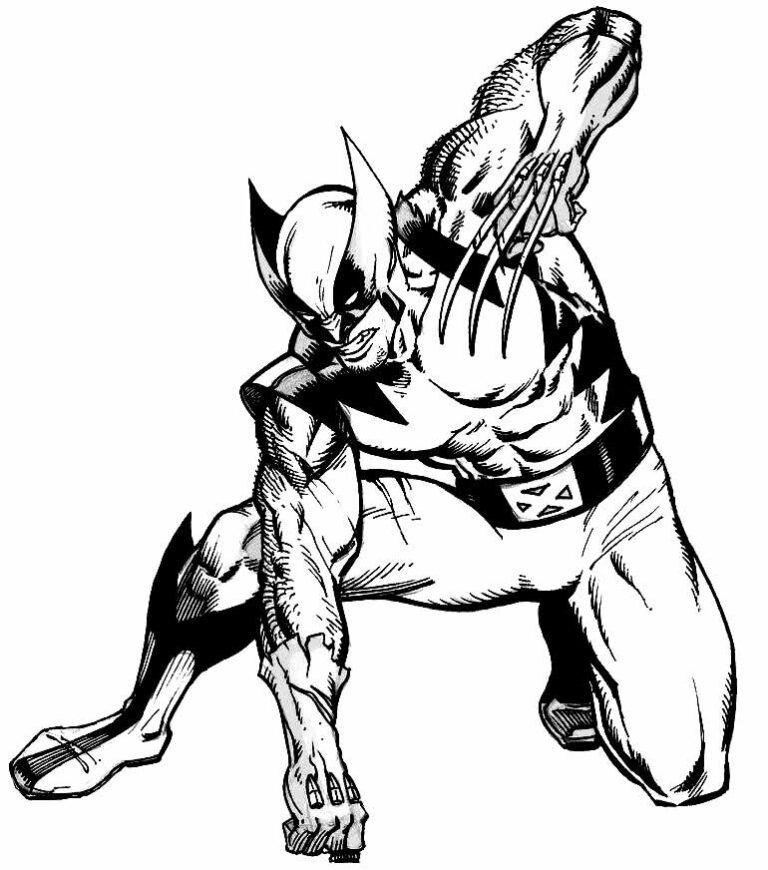 Desenhos Para Colorir De Wolverine Dicas Pr Ticas