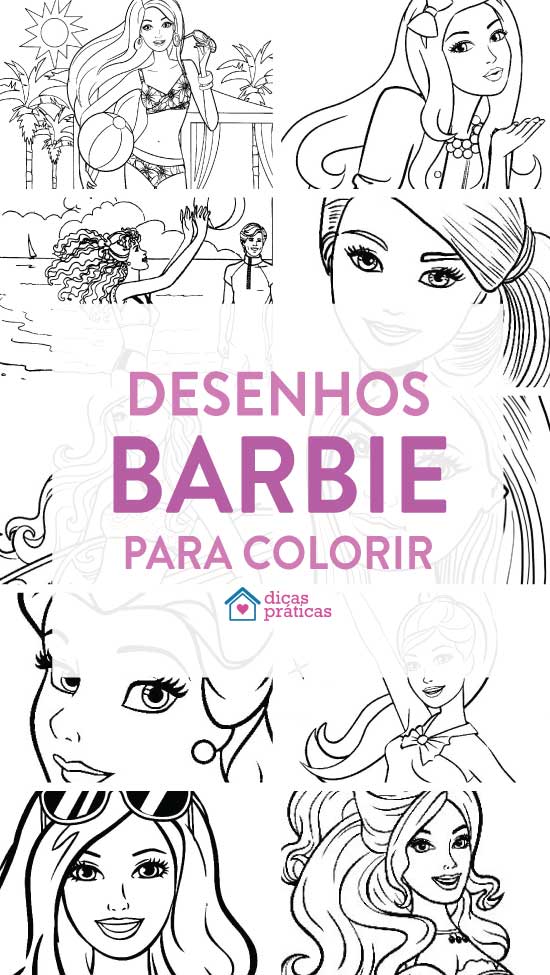 surfista  Desenhos para colorir barbie, Colorir barbie, Cores de