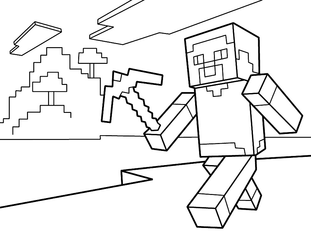 Minecraft imprimir 11 –  – Desenhos para Colorir