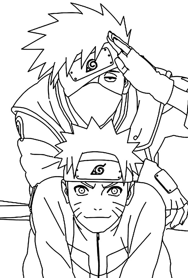 50+ Desenhos para colorir de Naruto - Dicas Práticas
