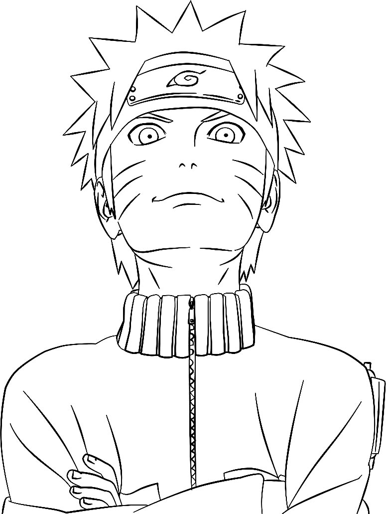 Desenhos Do Naruto para Imprimir e Colorir