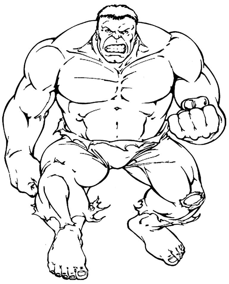 Desenhos para colorir do Hulk Dicas Práticas