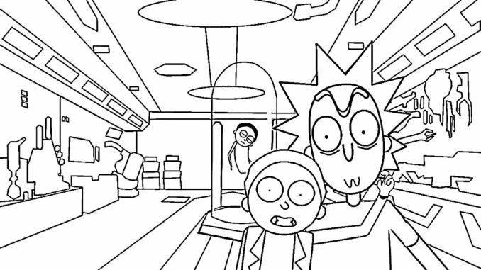 30 desenhos para colorir de rick e morty dicas práticas