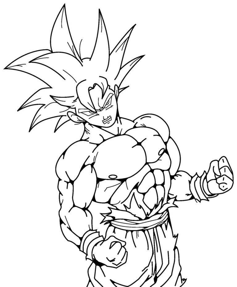 50 Desenhos Do Goku Para Colorir Dicas Práticas 