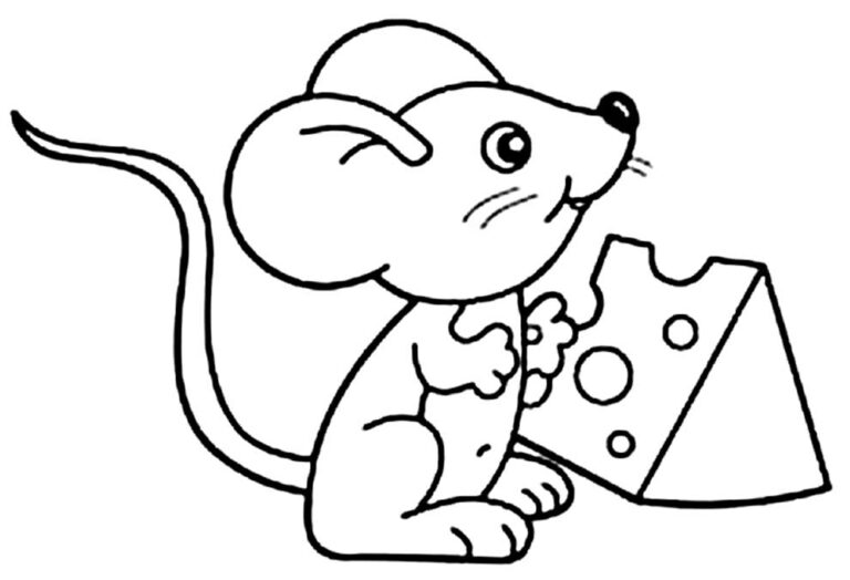 Desenhos Para Colorir De Ratinhos Dicas Pr Ticas