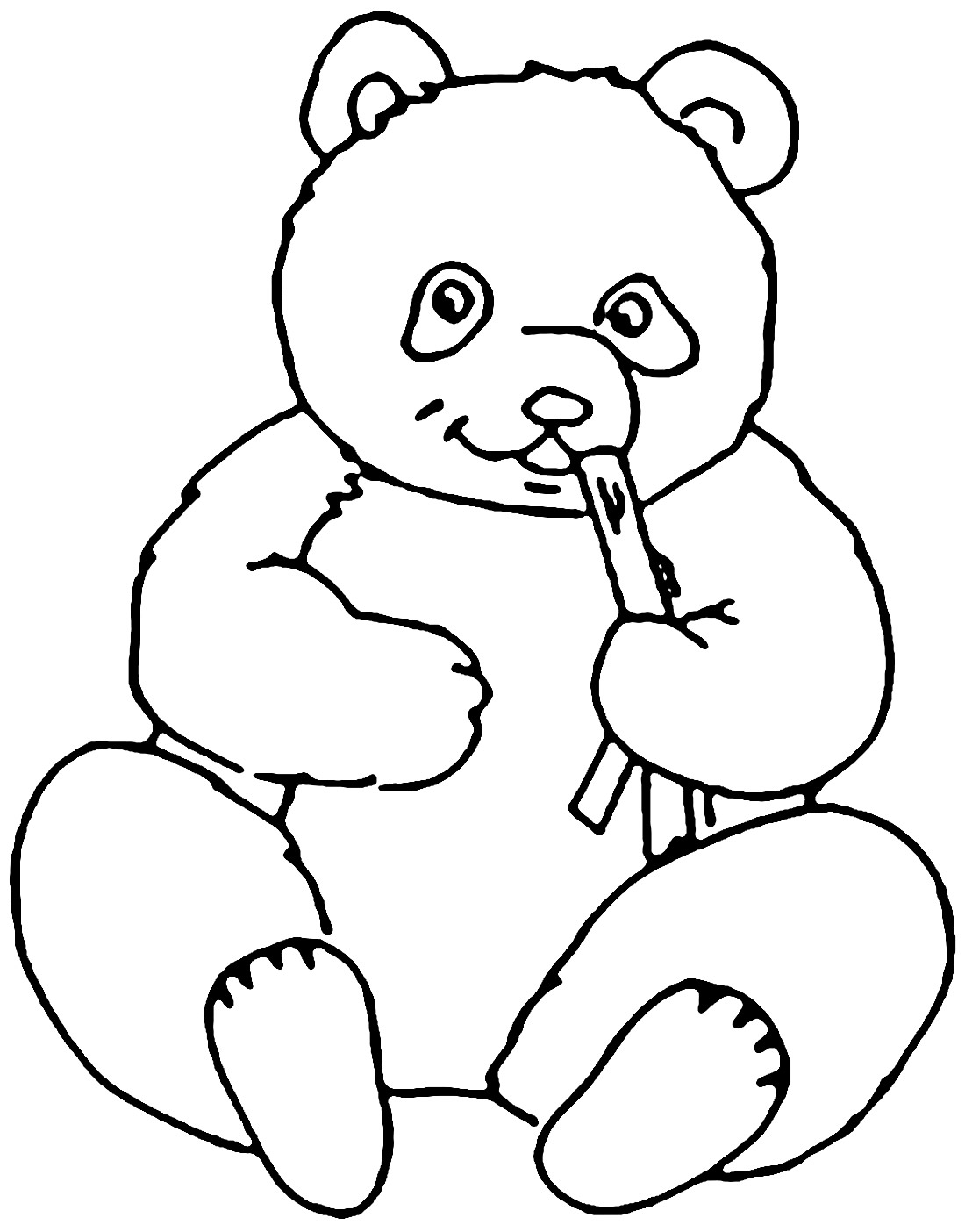 Panda para colorir, #desenhodepandaparapintar #desenhosparapintar