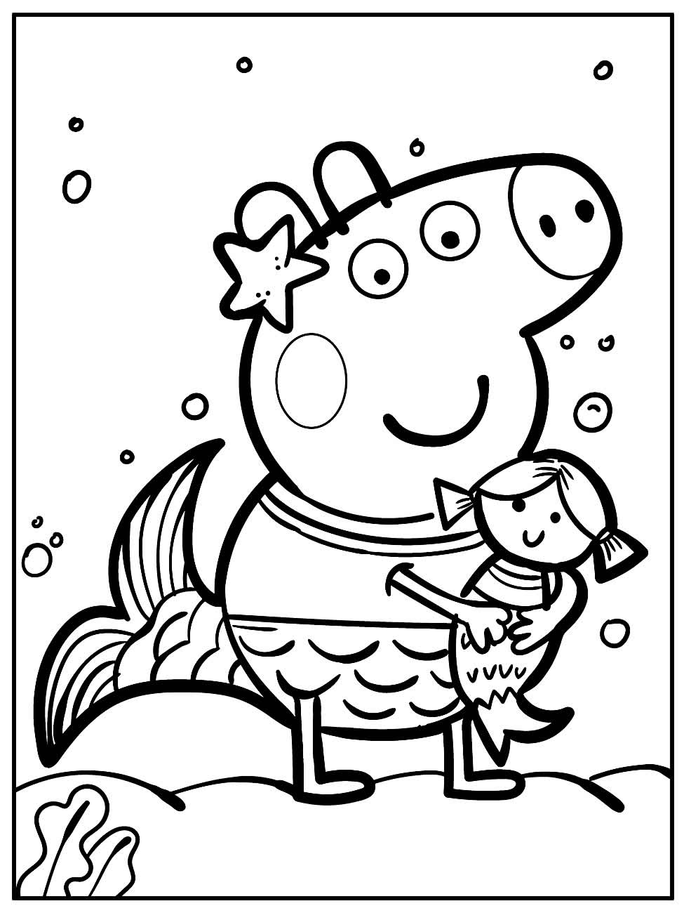 Desenhos da Peppa Pig para Colorir e Imprimir - Desenhos para Pintar -   Peppa pig para colorir, Desenhos para colorir peppa, Páginas para colorir  de unicórnio
