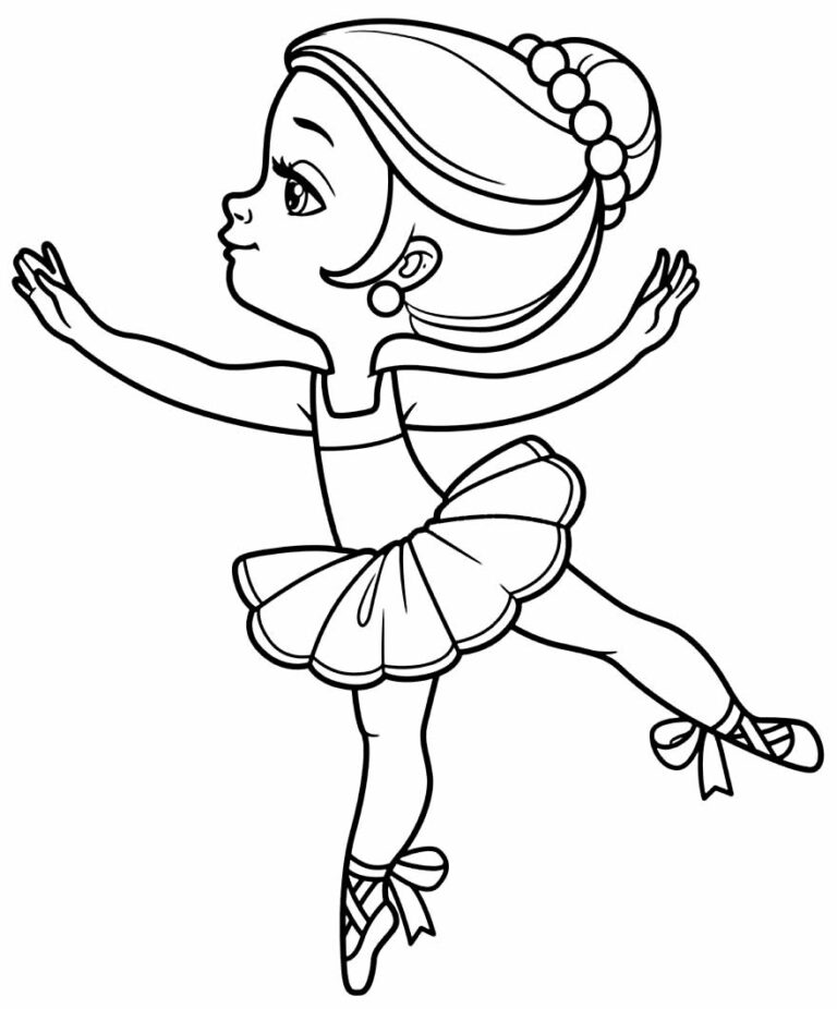 Desenhos de Bailarina para colorir Dicas Práticas