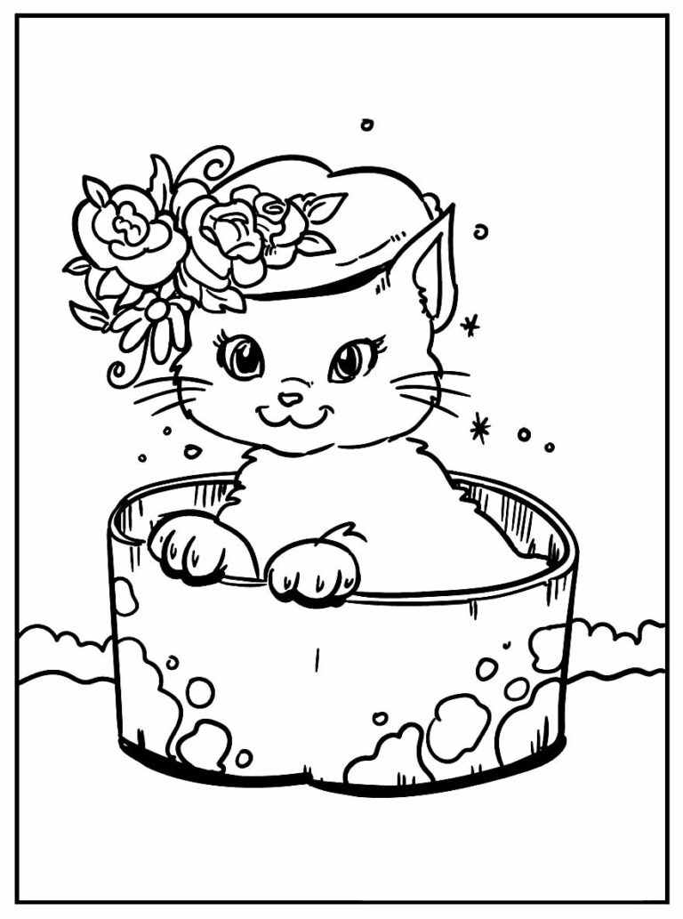 Desenhos de Gatinhos para colorir Dicas Práticas