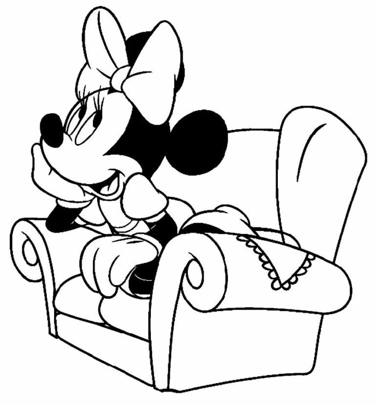 Desenhos Para Colorir Da Minnie Dicas Pr Ticas