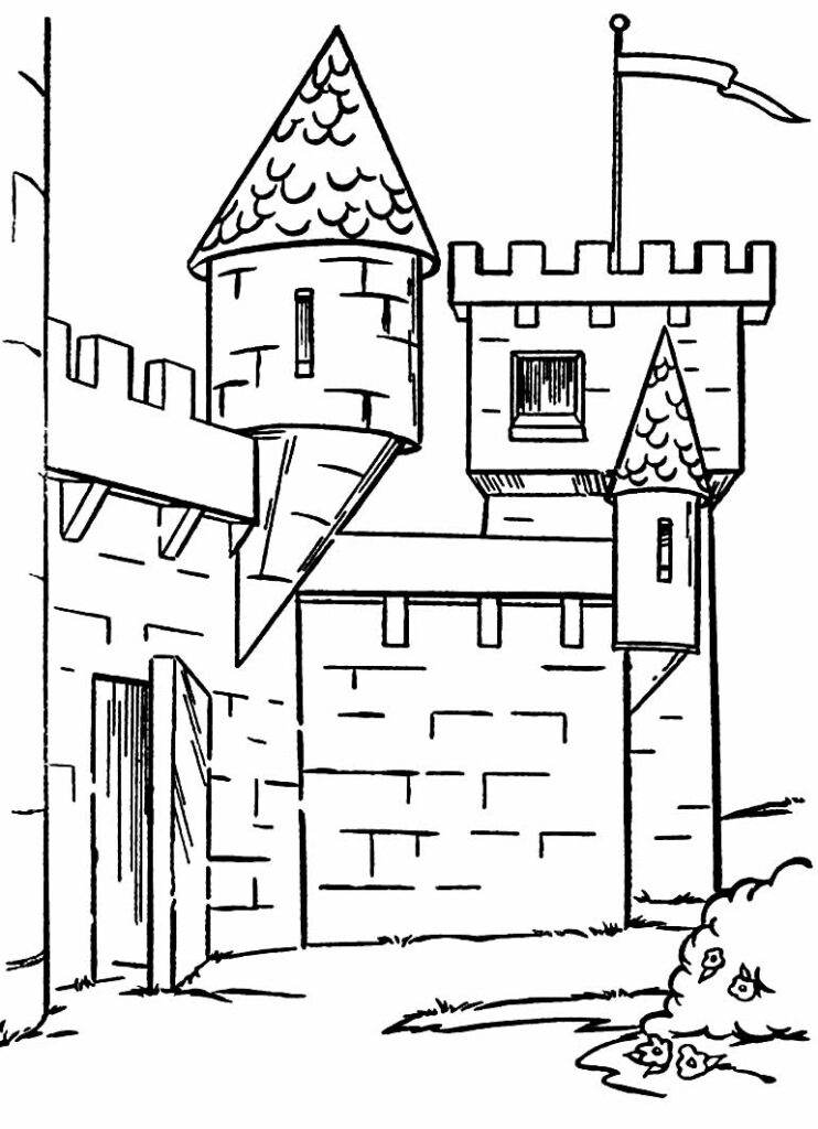 50 Desenhos De Castelo Para Imprimir E Colorir Dicas Práticas