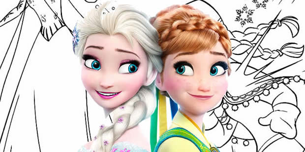 50+ Desenhos da Frozen para colorir - Como fazer em casa  Disney princess  coloring pages, Princess coloring pages, Elsa coloring