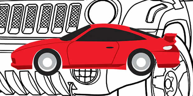 50 Desenhos de Carros para Colorir/Pintar!  Carros para colorir, Desenhos  de carros, Carros