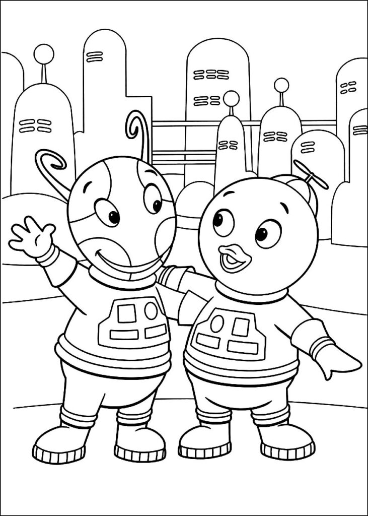 Desenhos Dos Backyardigans Para Colorir Dicas Pr Ticas