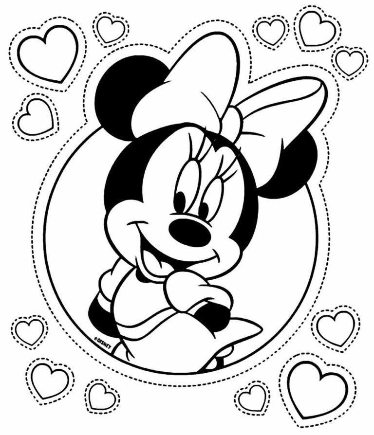 Desenhos Para Colorir Da Minnie Dicas Pr Ticas