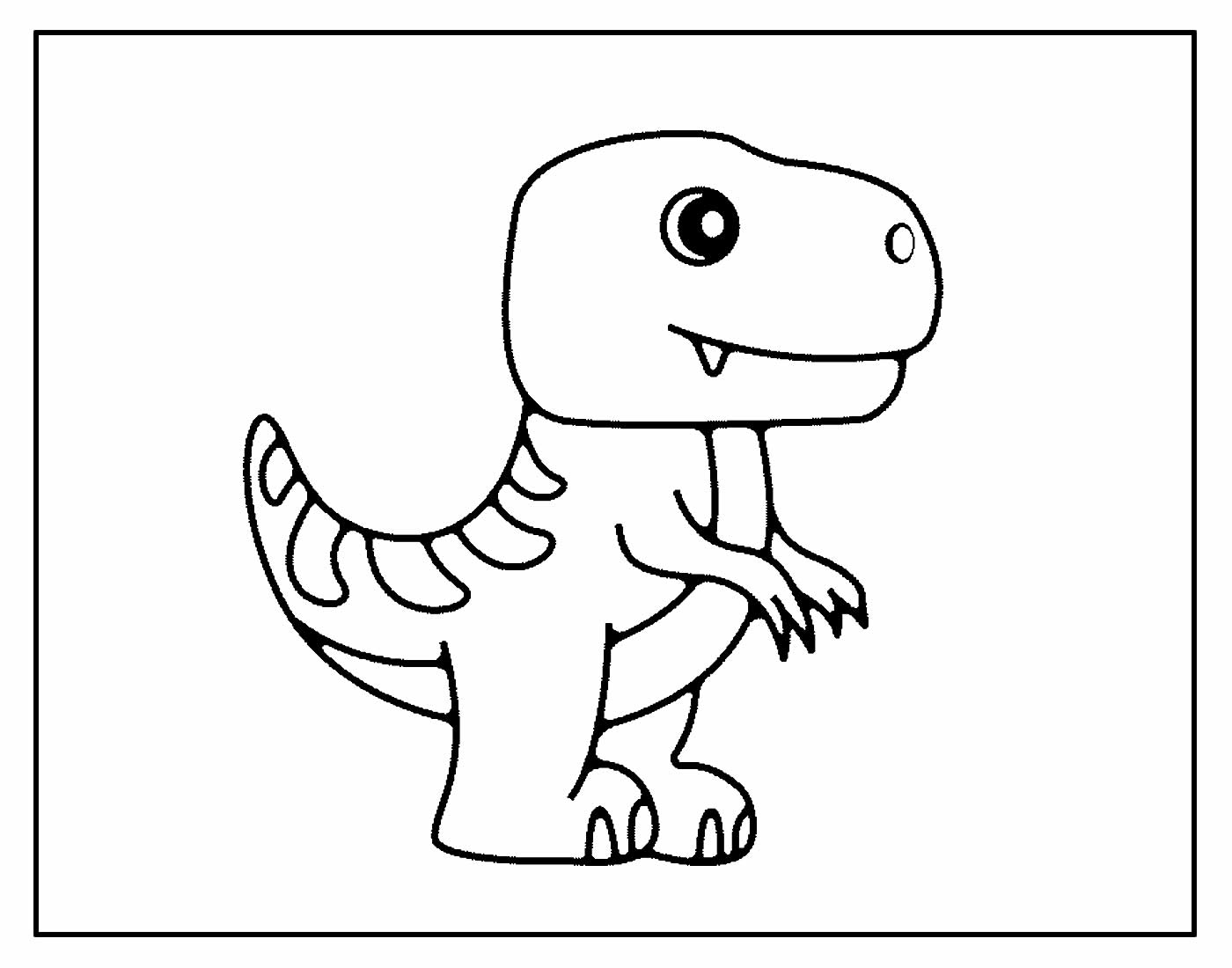 desenho de dinossauro para colorir 17673988 Vetor no Vecteezy