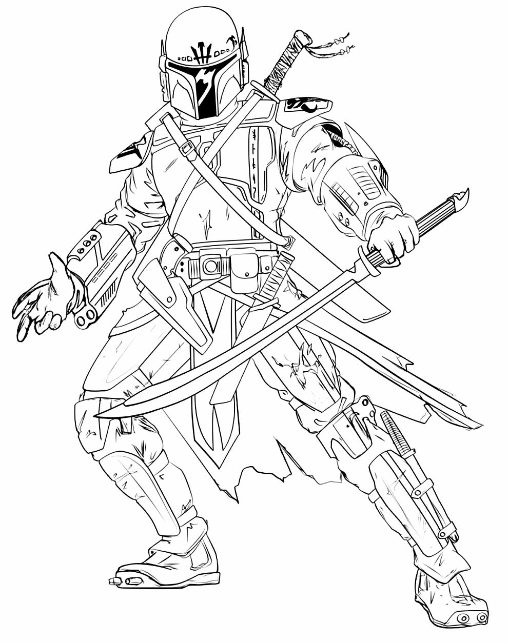 Desenhos Do Mandalorian Para Colorir Dicas Pr Ticas