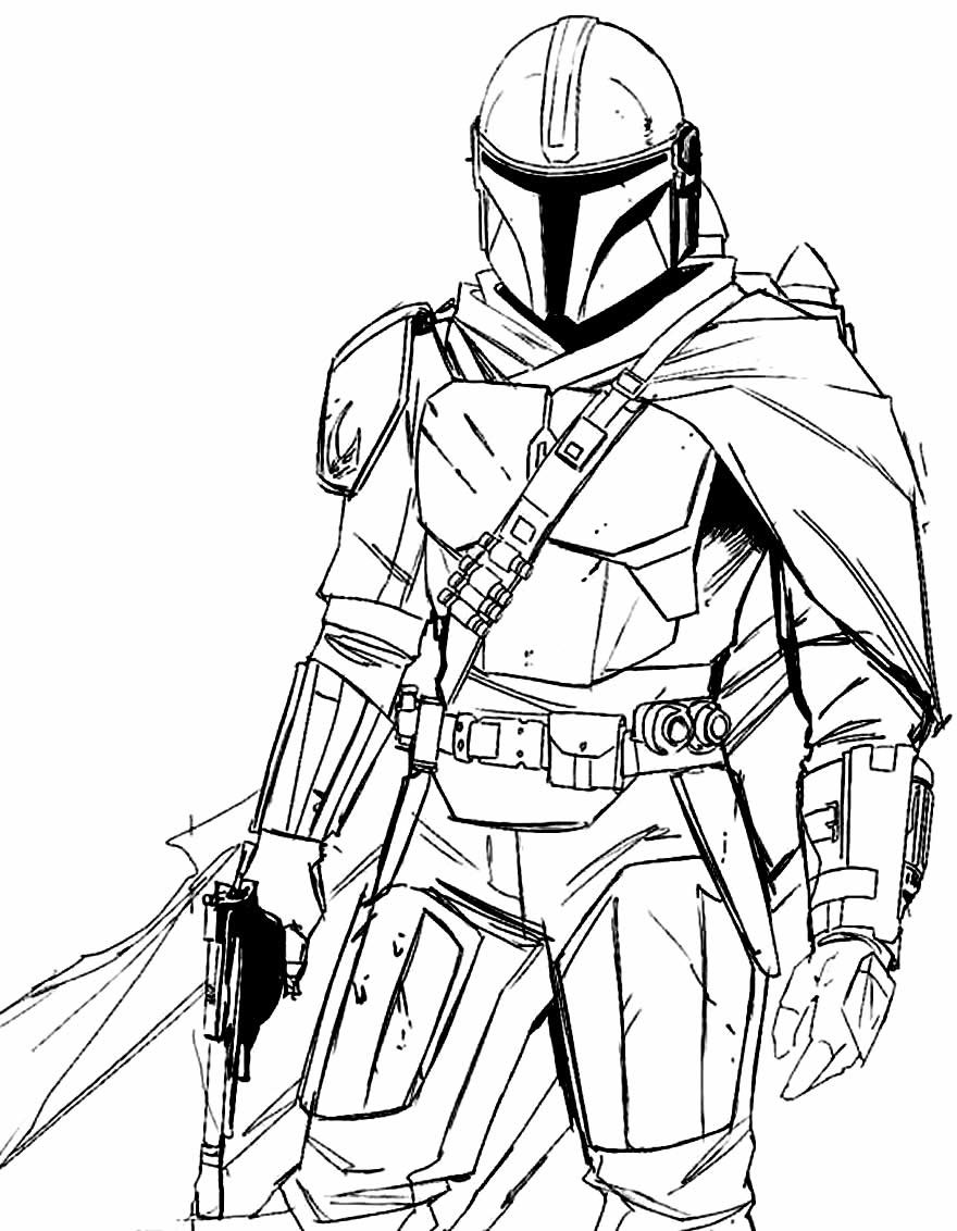 Desenhos Do Mandalorian Para Colorir Dicas Pr Ticas