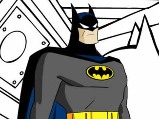 Desenhos lindos do Batman para pintar e colorir