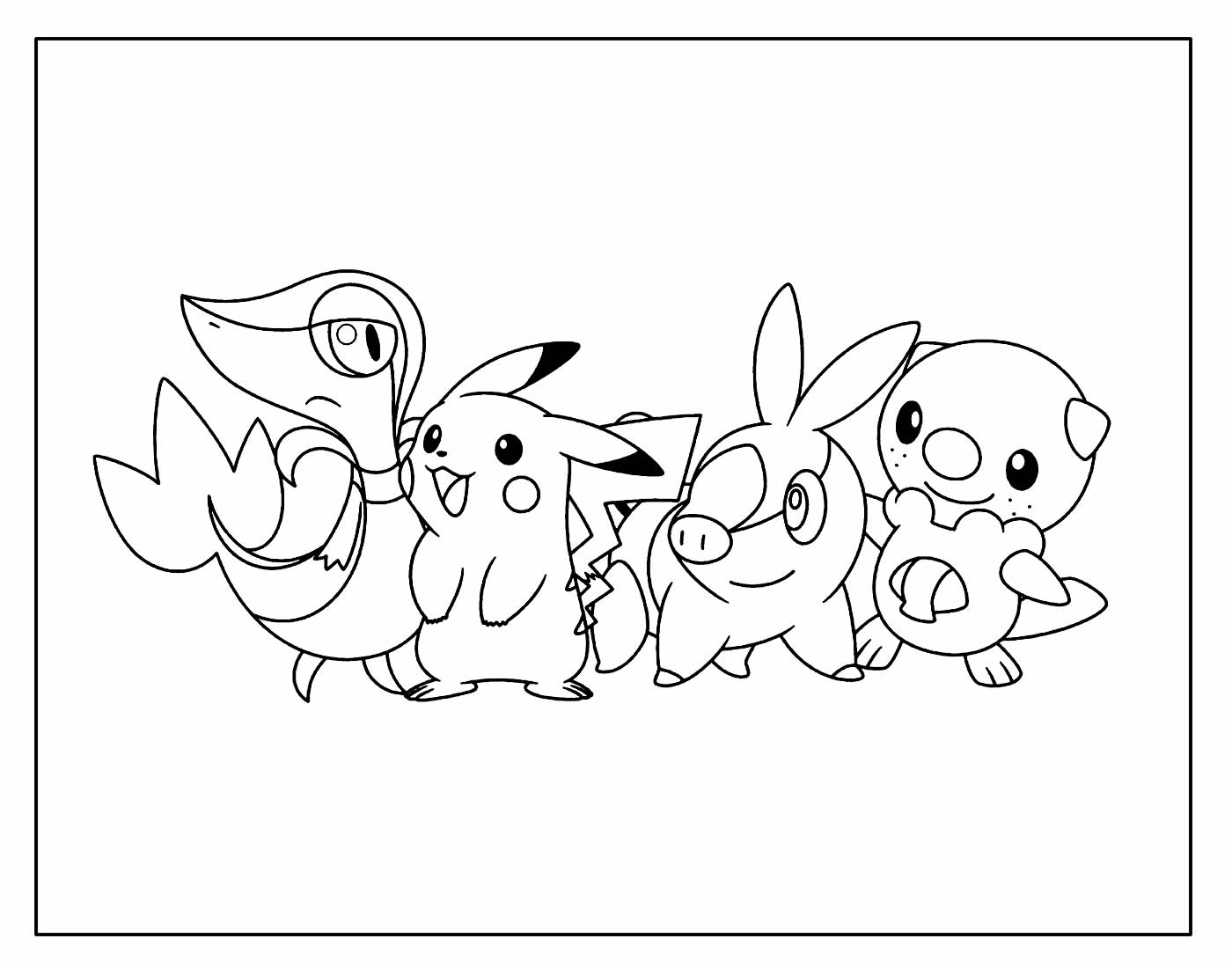Pokémon para colorir e imprimir