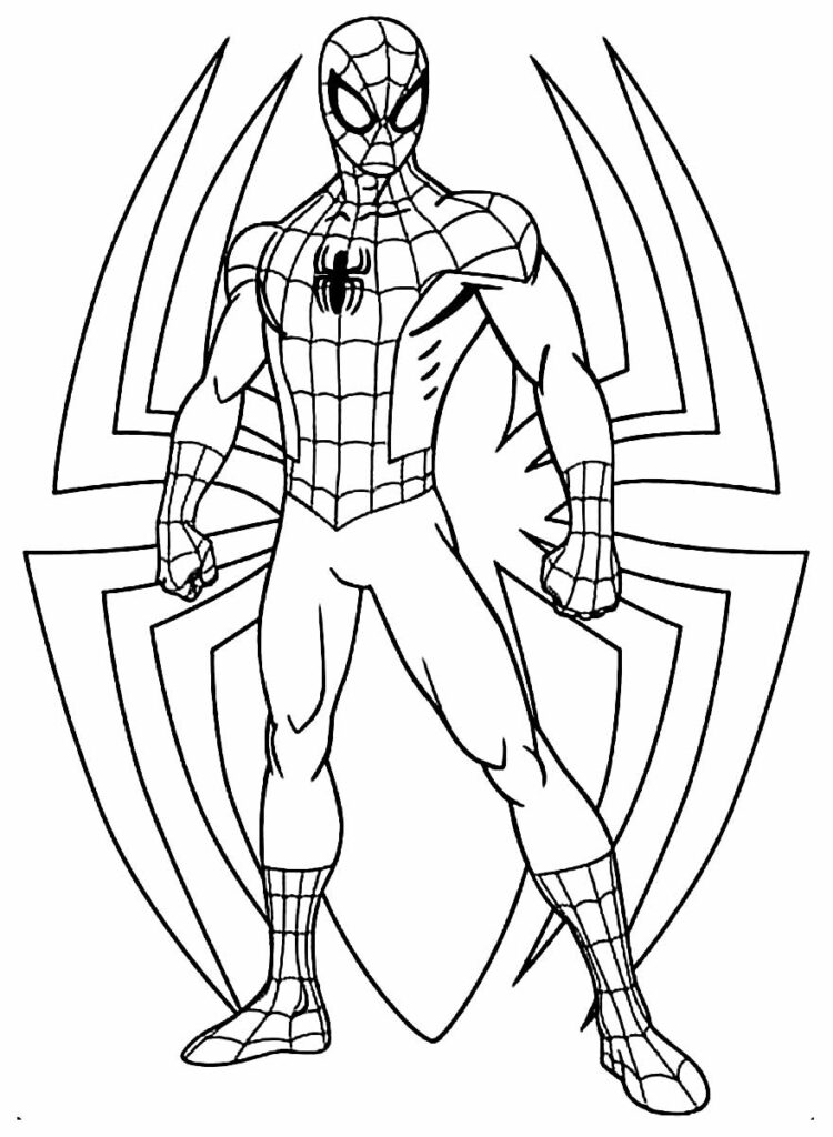 Desenhos para colorir do Homem Aranha Dicas Práticas