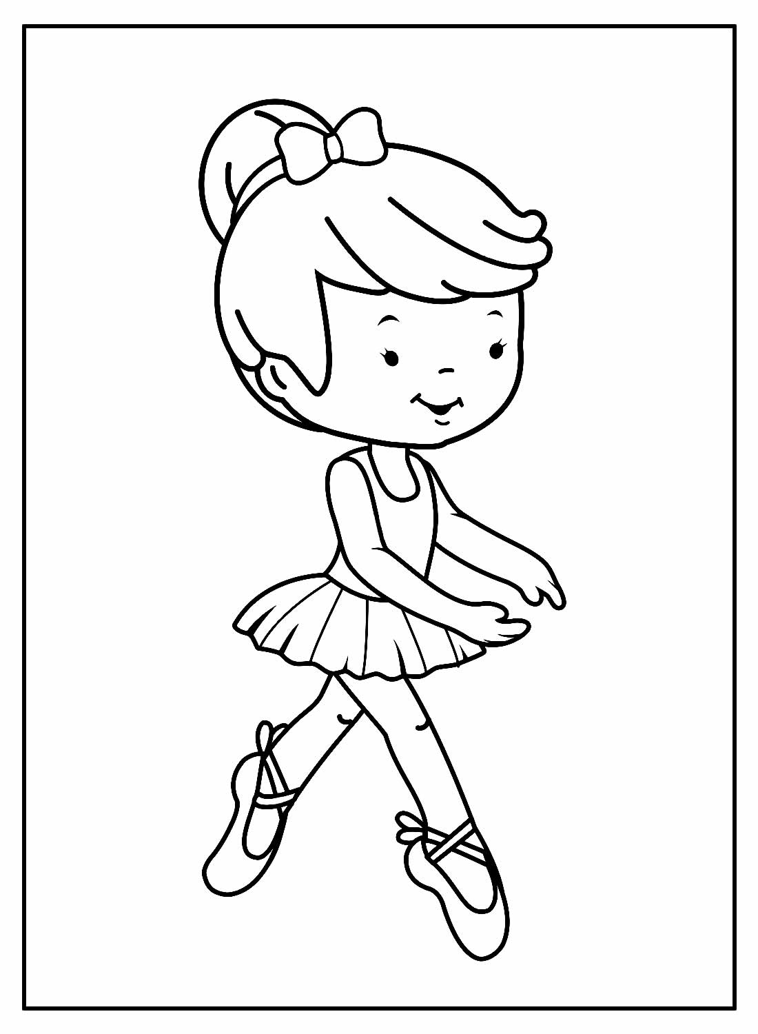 LOL bailarina para colorir - Imprimir Desenhos
