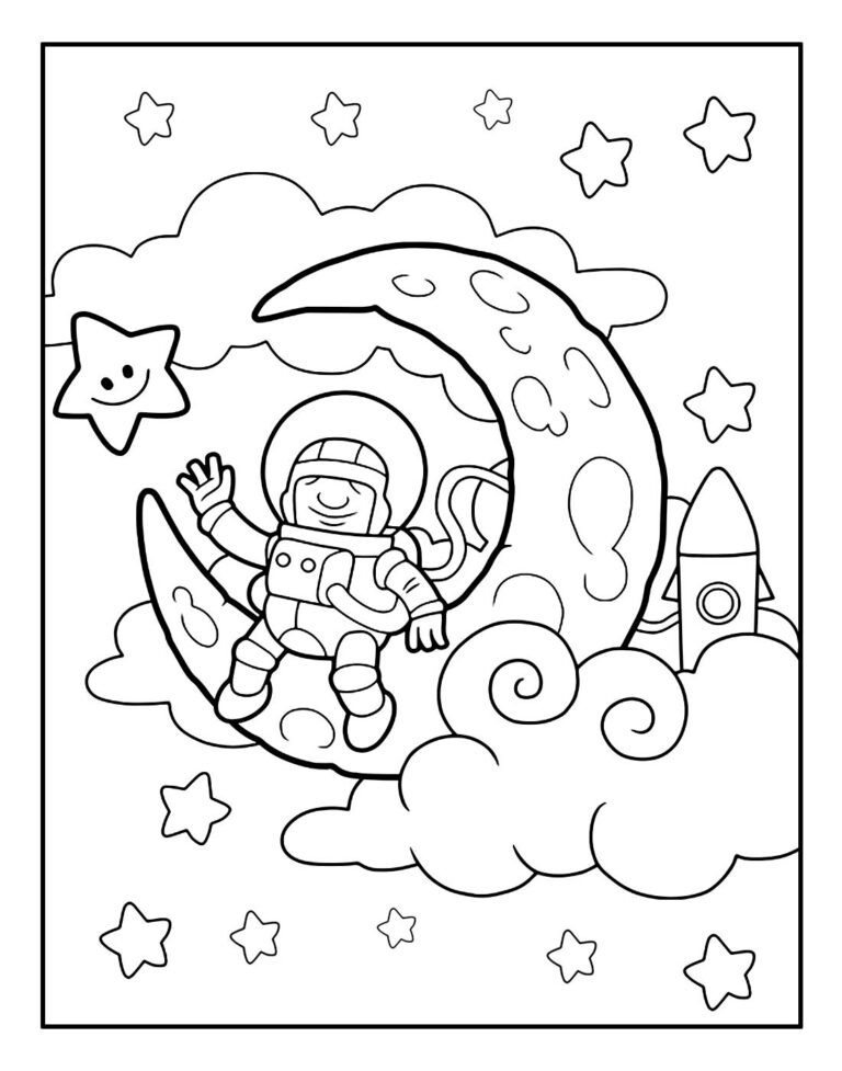 Desenhos De Astronauta Para Colorir Dicas Pr Ticas