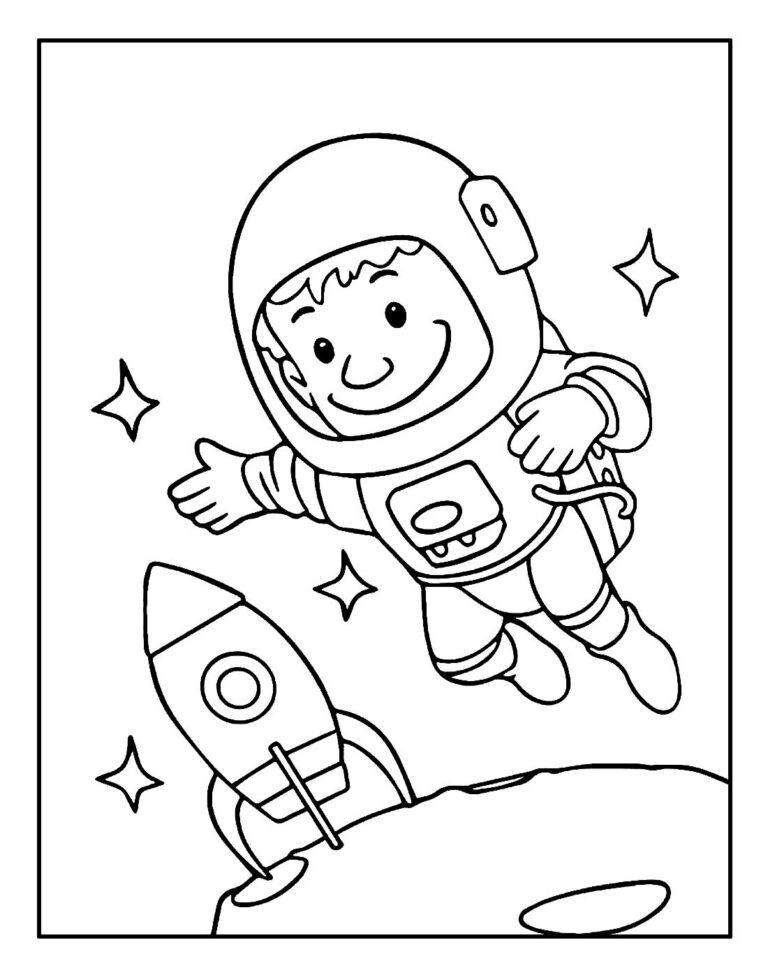 Desenhos De Astronauta Para Colorir Dicas Pr Ticas