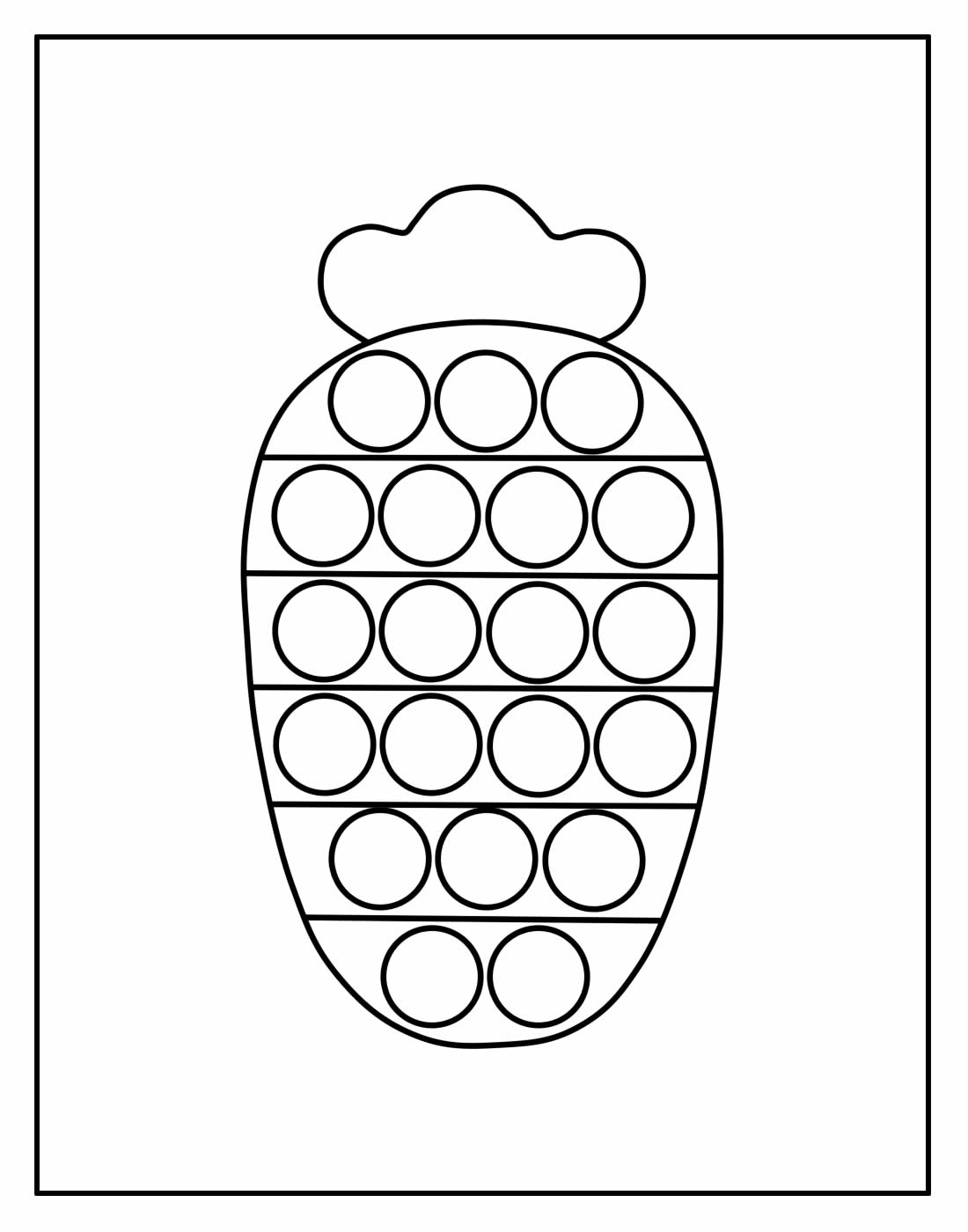 30 Desenhos De Pop It Para Colorir Dicas Práticas 0399