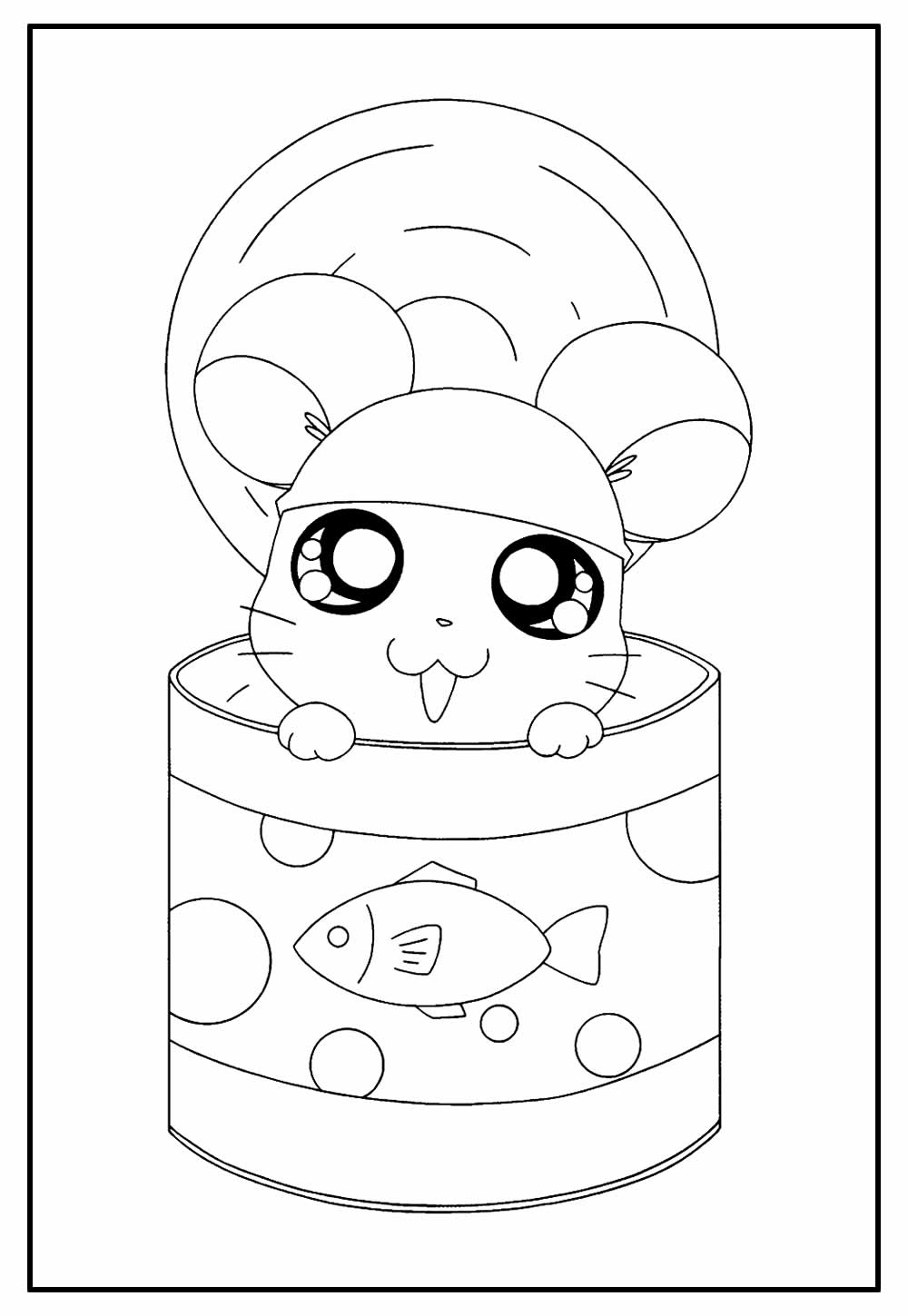 Desenho de Hamtaro